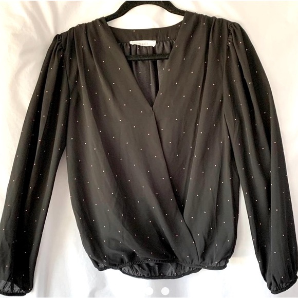 ELODIE Sheer Black Blouse
Size Medium - Picture 1 of 3